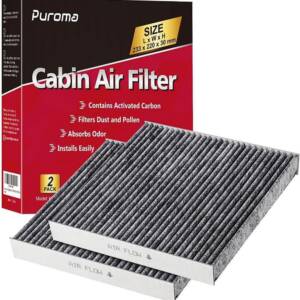 Puroma Cabin Air Filter with Activated Carbon